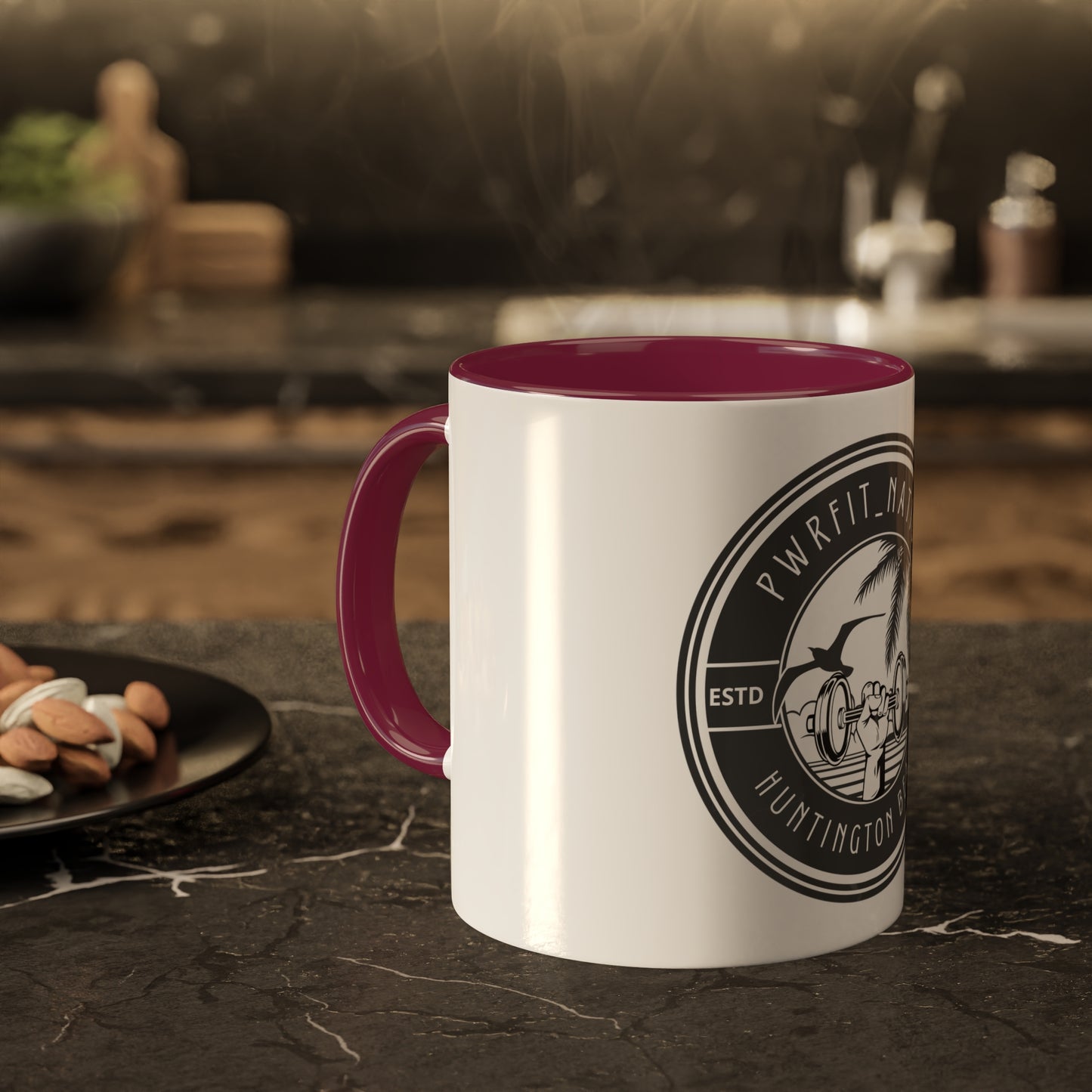 PWRFIT-NATION Colorful Mugs, 11oz