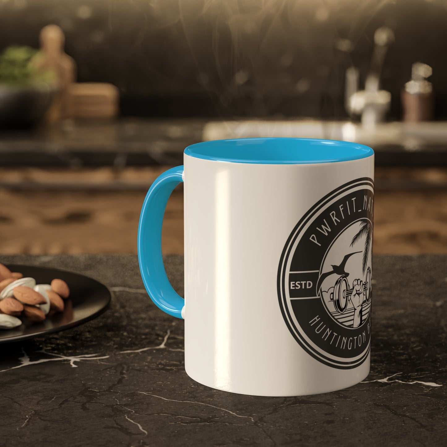 PWRFIT-NATION Colorful Mugs, 11oz