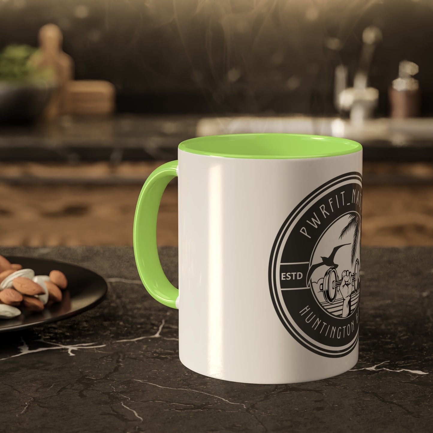 PWRFIT-NATION Colorful Mugs, 11oz