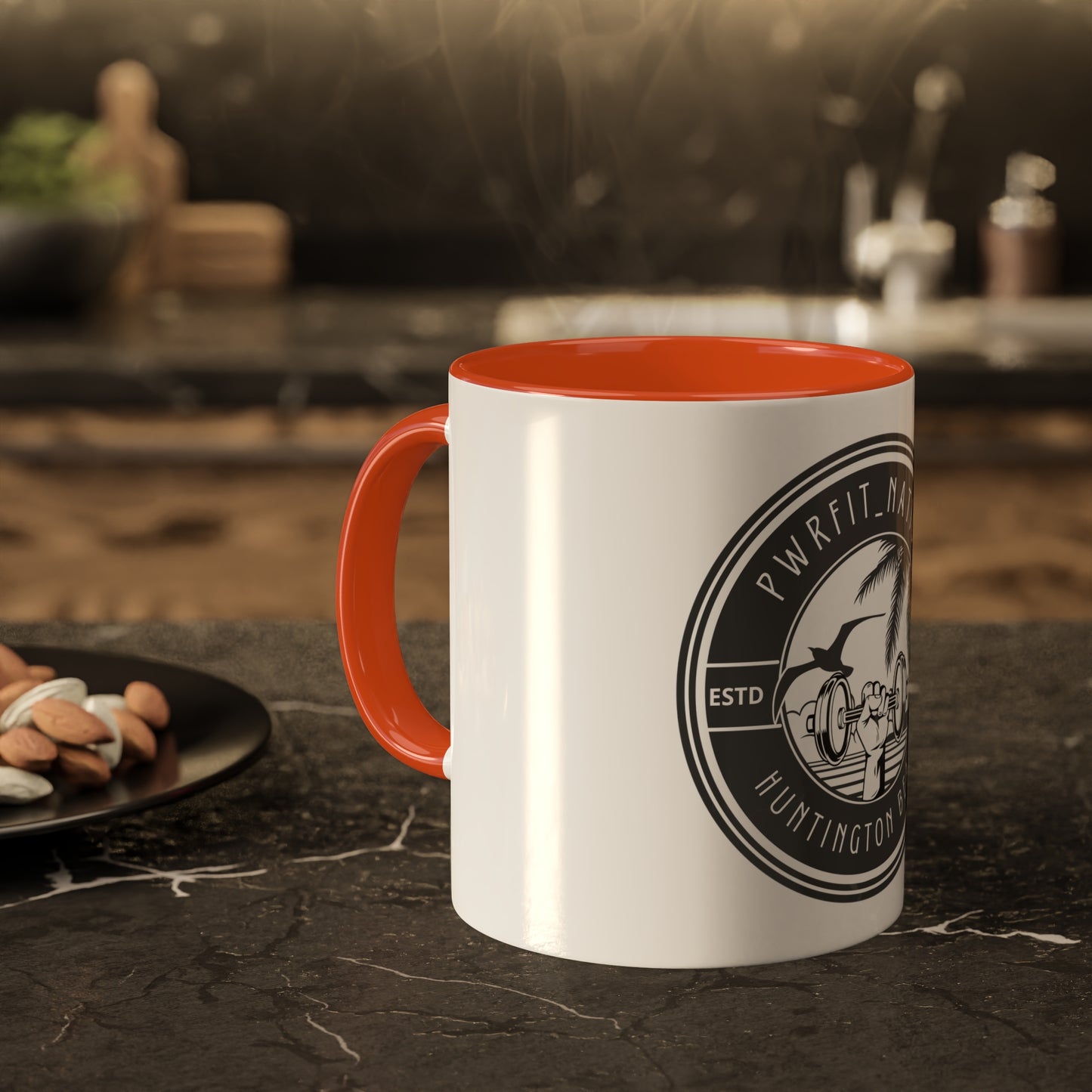 PWRFIT-NATION Colorful Mugs, 11oz