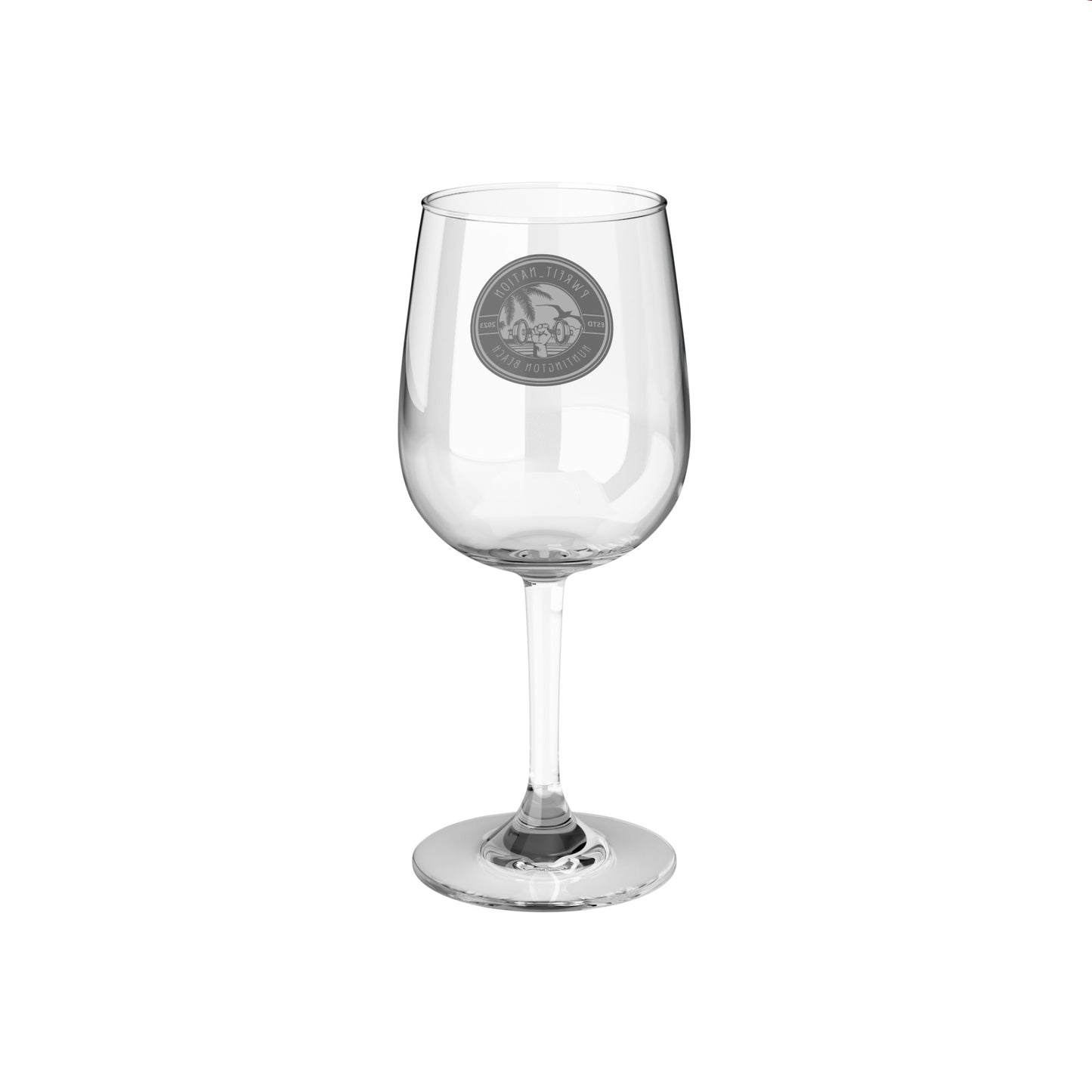 PWRFIT_NATION Wine Glass, 12oz
