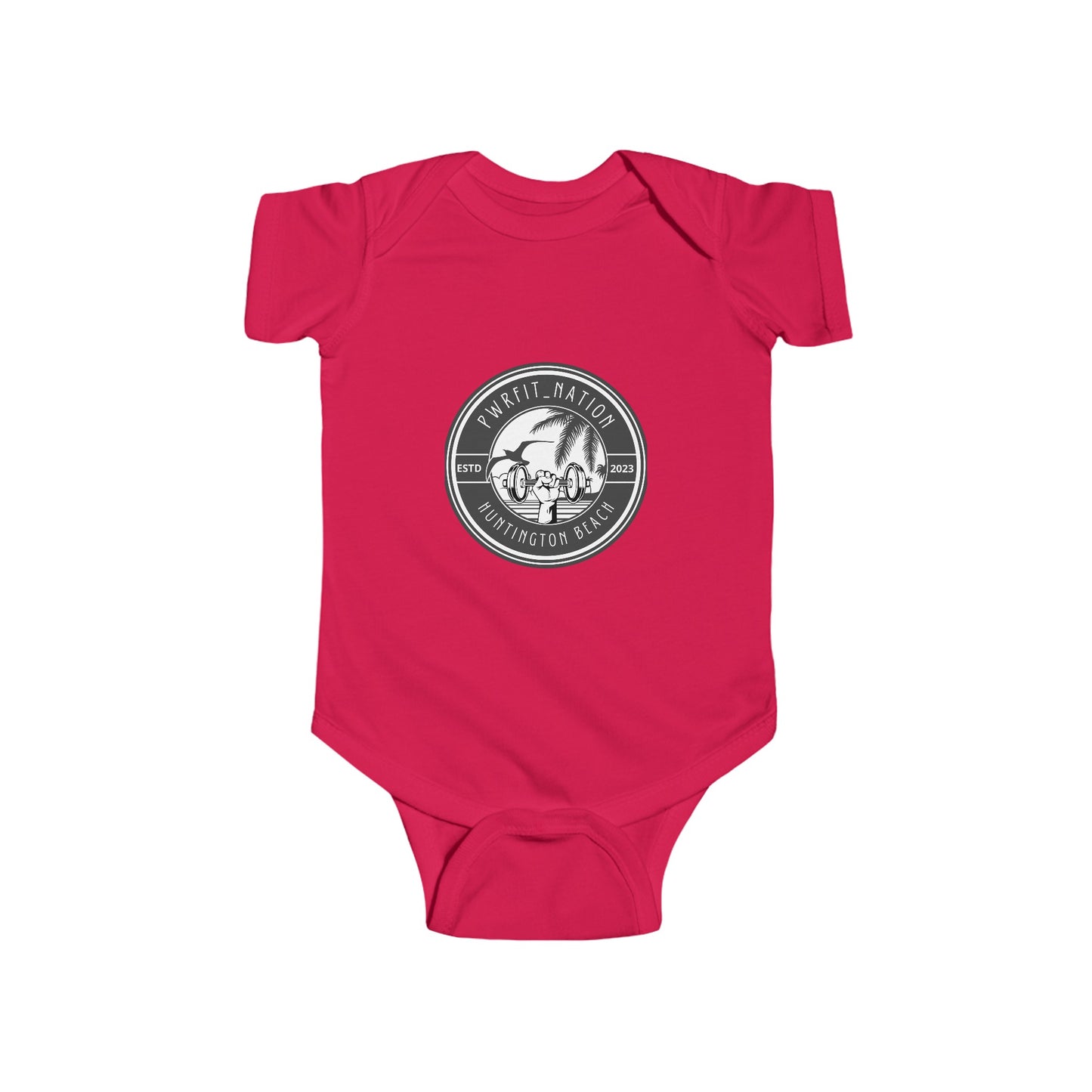 PWRFIT_NATION Infant Fine Jersey Bodysuit