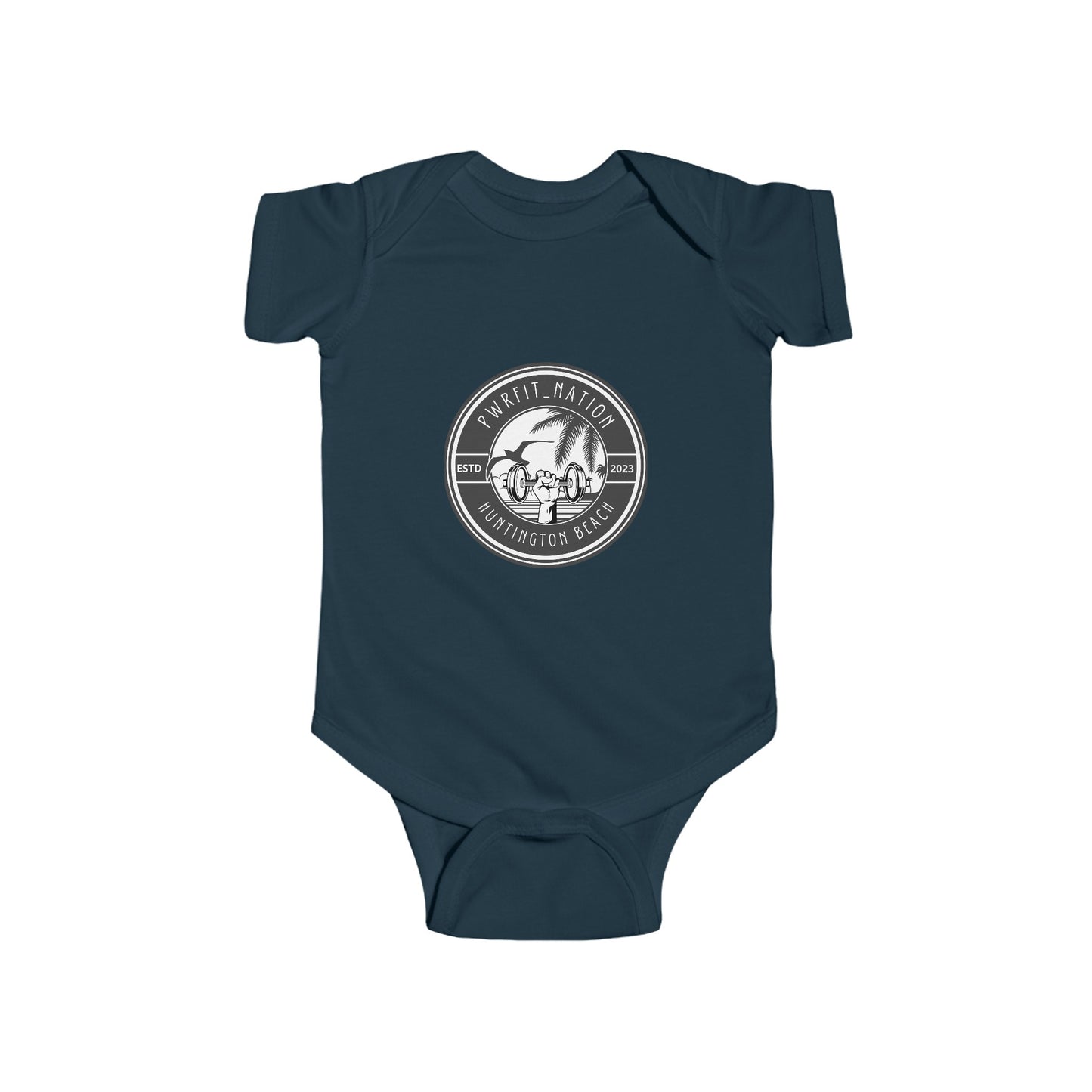 PWRFIT_NATION Infant Fine Jersey Bodysuit